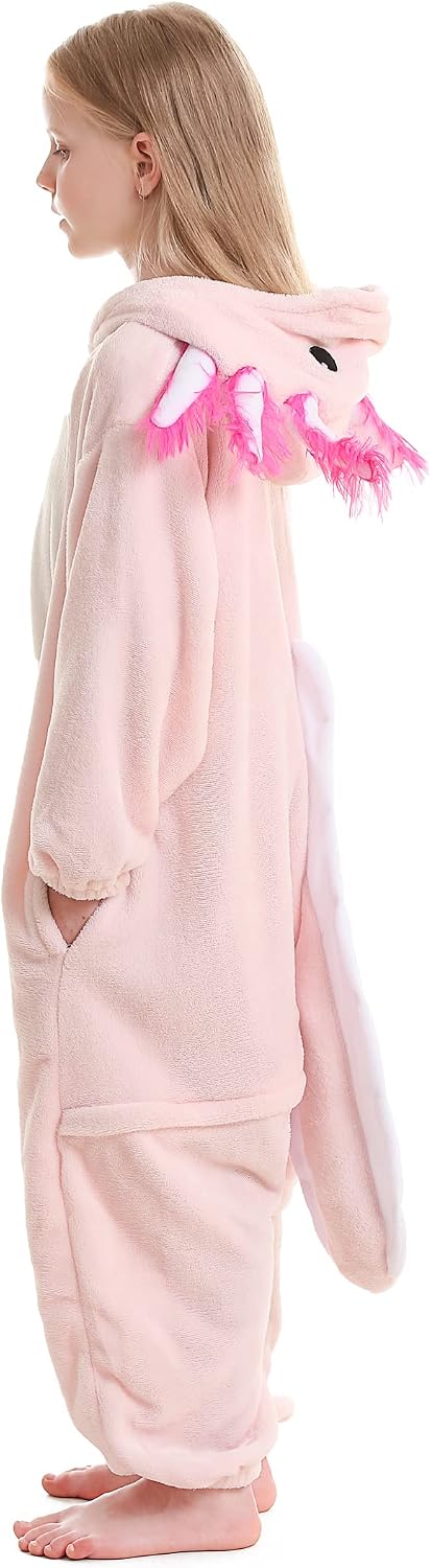 Detalle de ATOZ Kids Animal Onesie Pajamas, Flannel Costume with Zipper