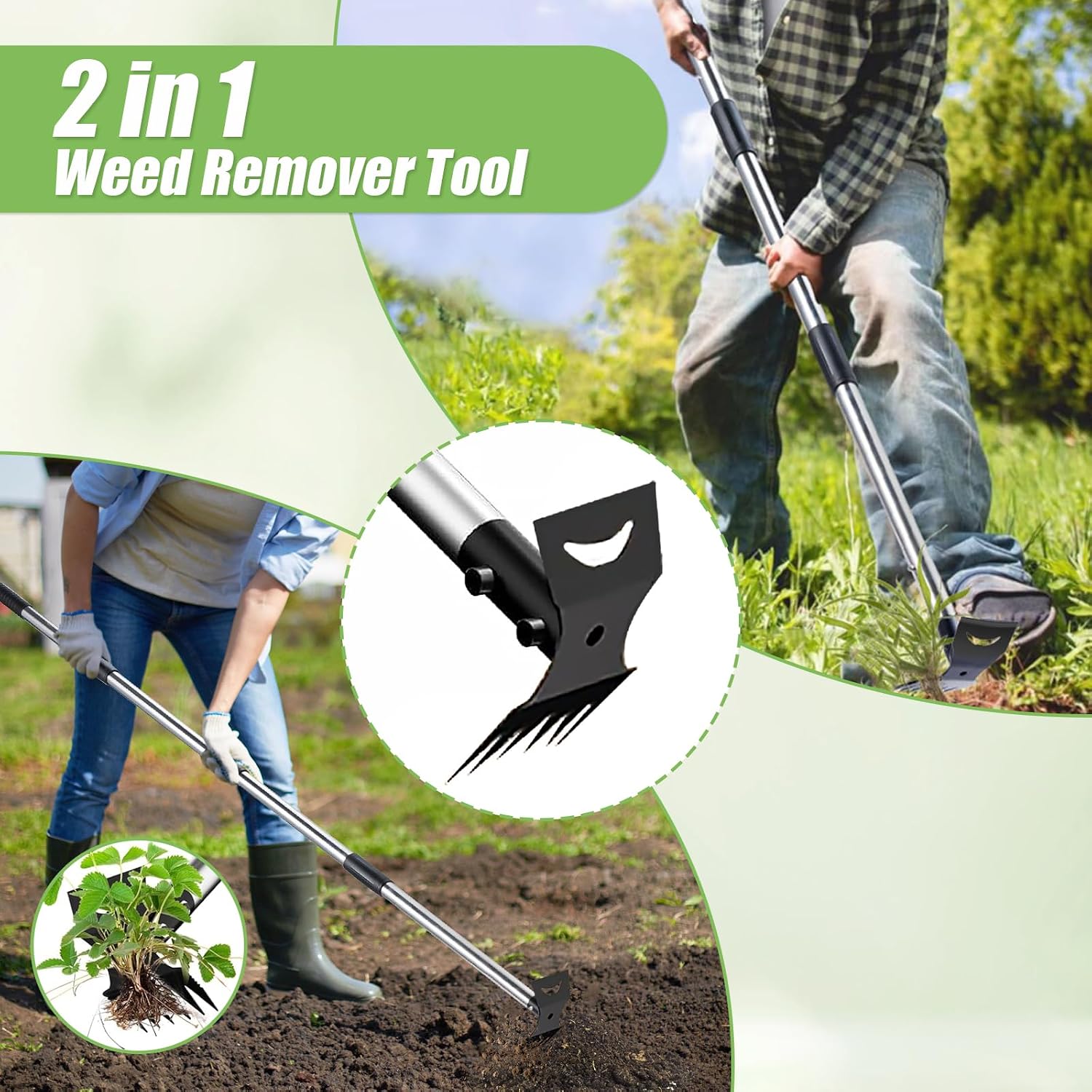 Thumbnail 3 de Weed Remover Tool 148cm Long Handle