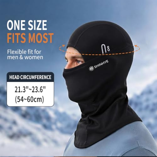 Thumbnail 6 de ShinHye Balaclava for Men and Women – Windproof Ski Mask (Black)