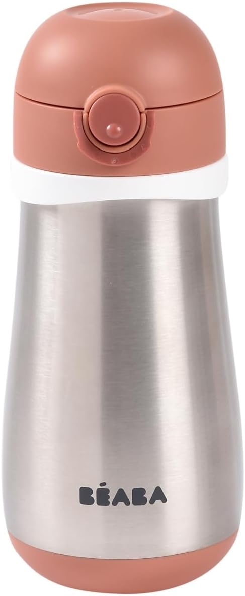 Thumbnail 6 de Béaba gourde inox enfant 2 en 1 (gourde/verre) 350 ml vert sauge