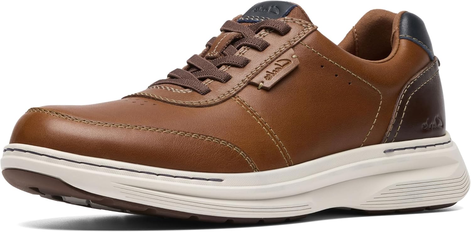 Thumbnail 6 de Clarks Craftwell Lace メンズスニーカー コンビネーションレザー・軽量EVA・伸縮性シューレース