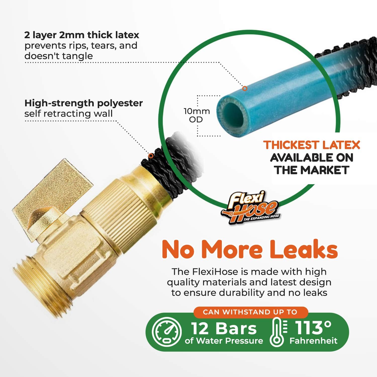 Thumbnail 2 de Flexi Hose 50FT Expandable Garden Hose