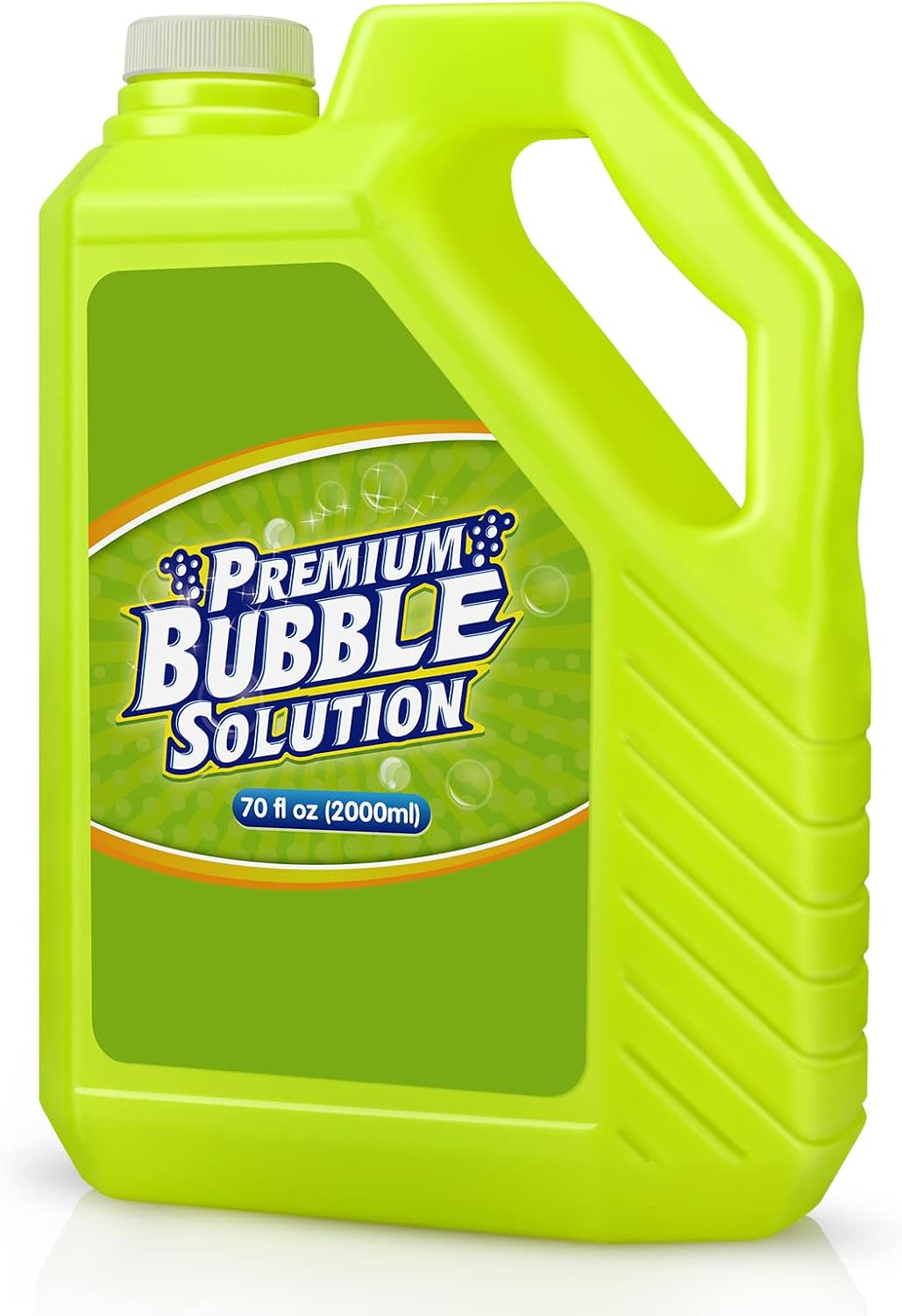 Detalle de Bubble Solution Refill – 70 OZ Premium Bubbles for Bubble Machines, Wands, and More