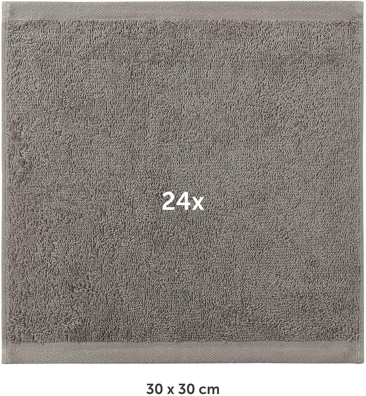 Detalle 2 de Blumtal Gästehandtücher Set 24 teilig
