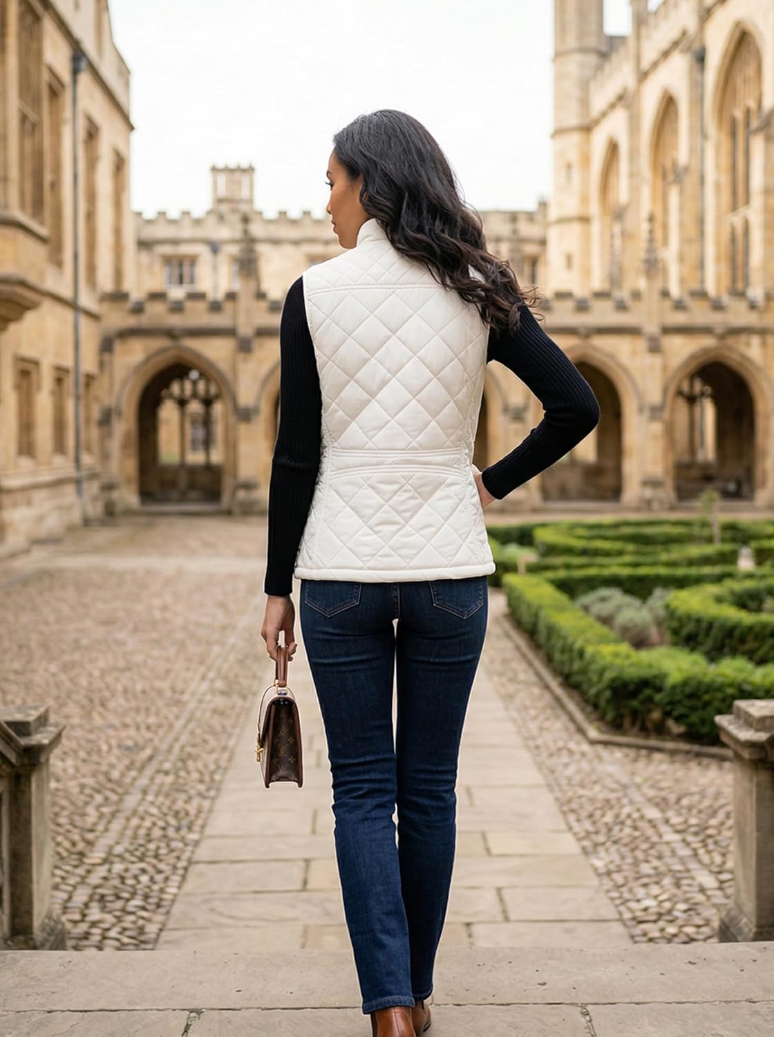 Thumbnail 3 de Fuinloth Women's Quilted Vest lightweight zip gilet