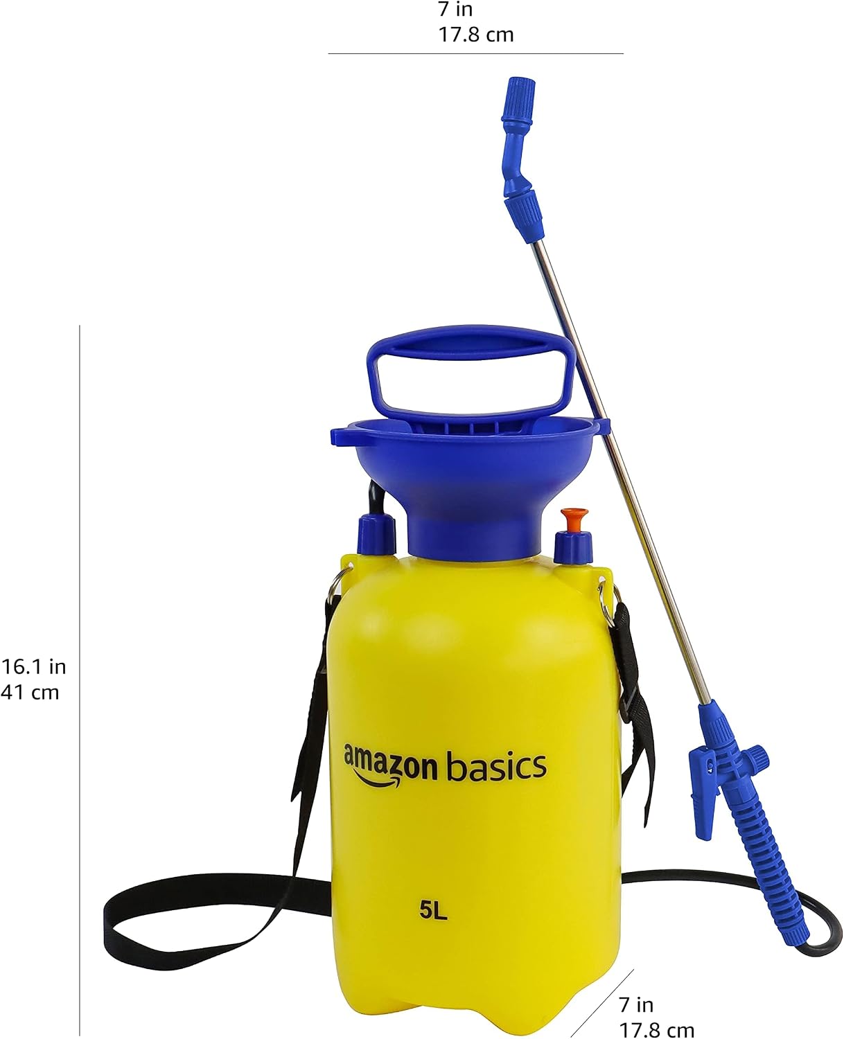 Thumbnail 6 de Amazon Basics Pulverizador a presión 5 l con gatillo y bloqueo