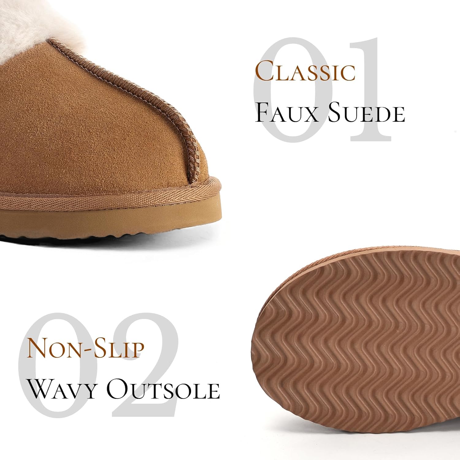 Detalle 2 de OOW Fuzzy Slippers
