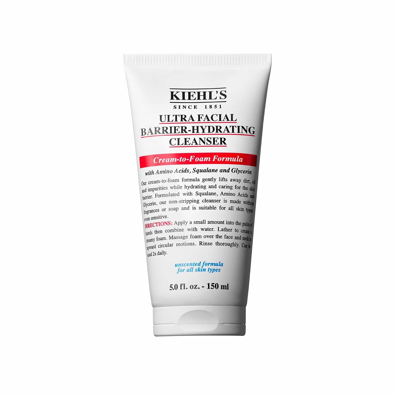 Detalle de Kiehl's Ultra Facial Barrier Cleanser – Sanfte Reinigung mit Feuchtigkeit