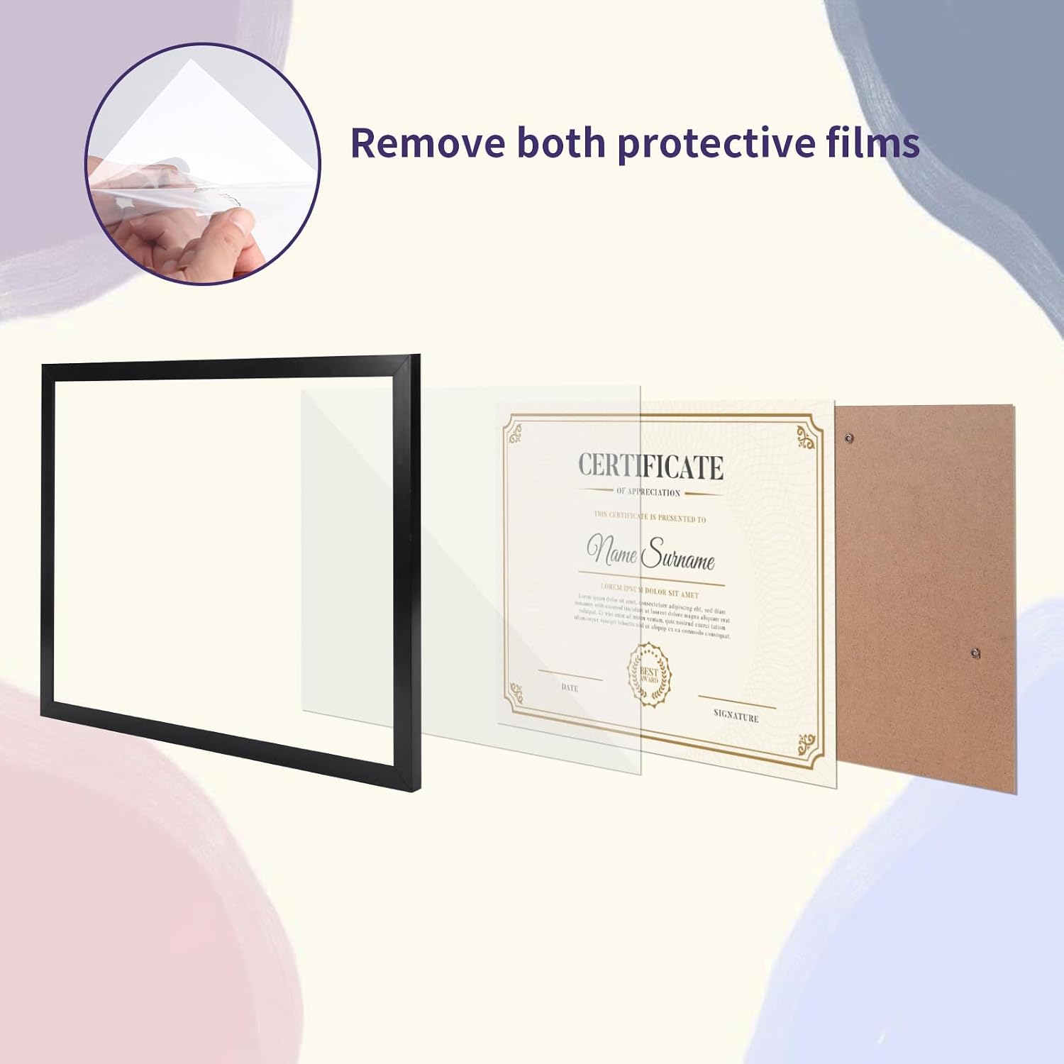Thumbnail 3 de Wtrgas Picture Frames, 8.5 x 11