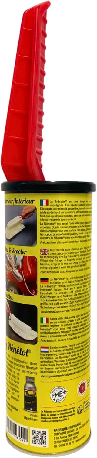 Thumbnail 3 de NENETTE Lustreuse imprégnée édition limitée Joyeux Noël — Fabriquée à la main en France, Noir