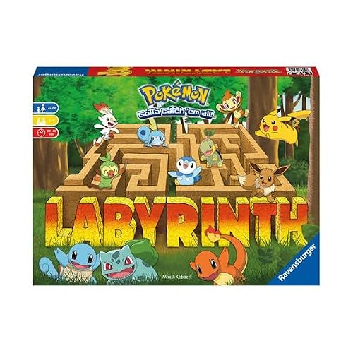 Detalle 2 de Ravensburger Pokémon Labyrinth Strategy Maze Game