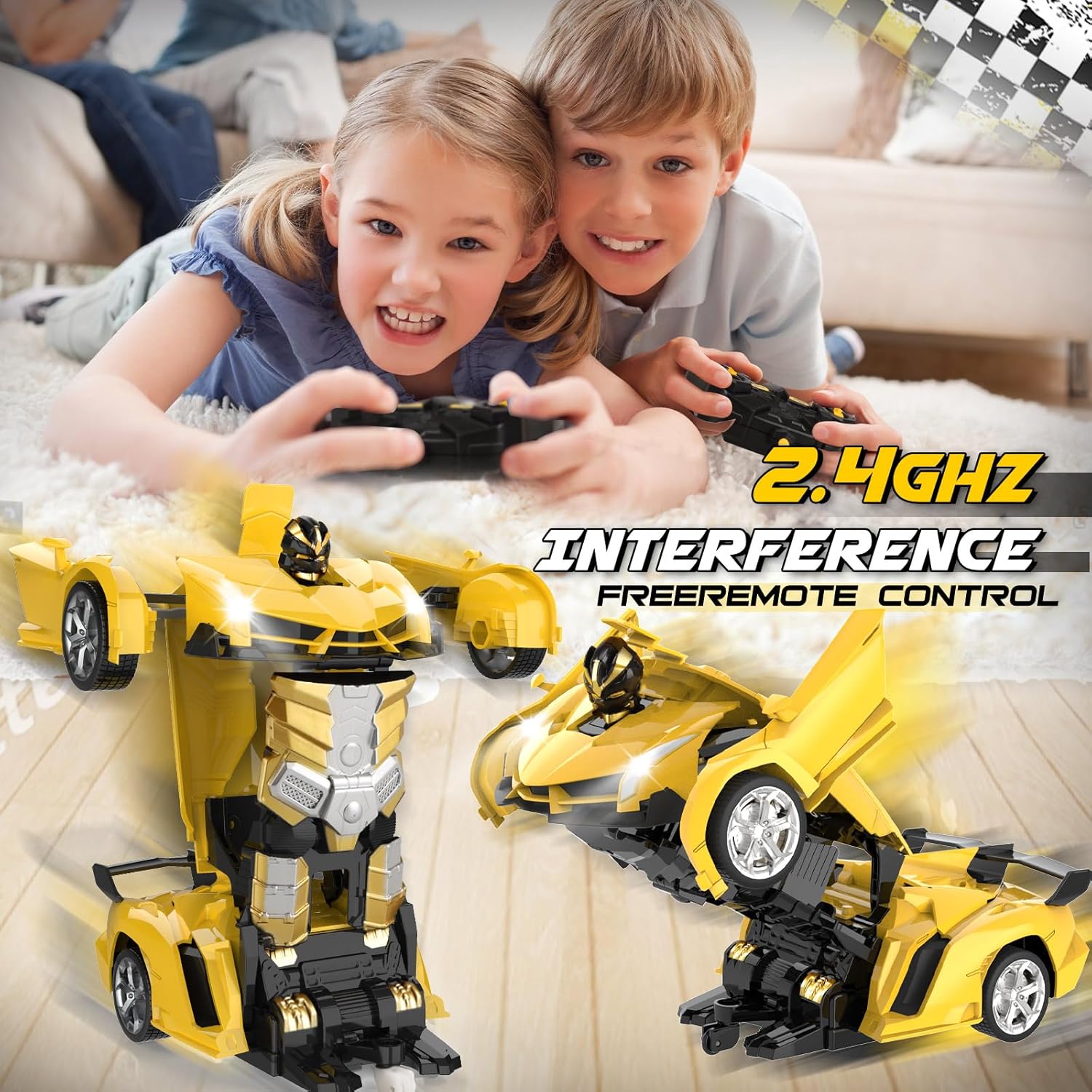 Thumbnail 3 de Britik Transform RC Car 2.4GHz