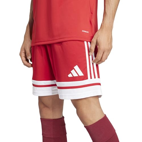 Detalle de adidas Hombre Squadra25 Jersey Short Sleeve Shirt, Team Power Red 2 / White, L
