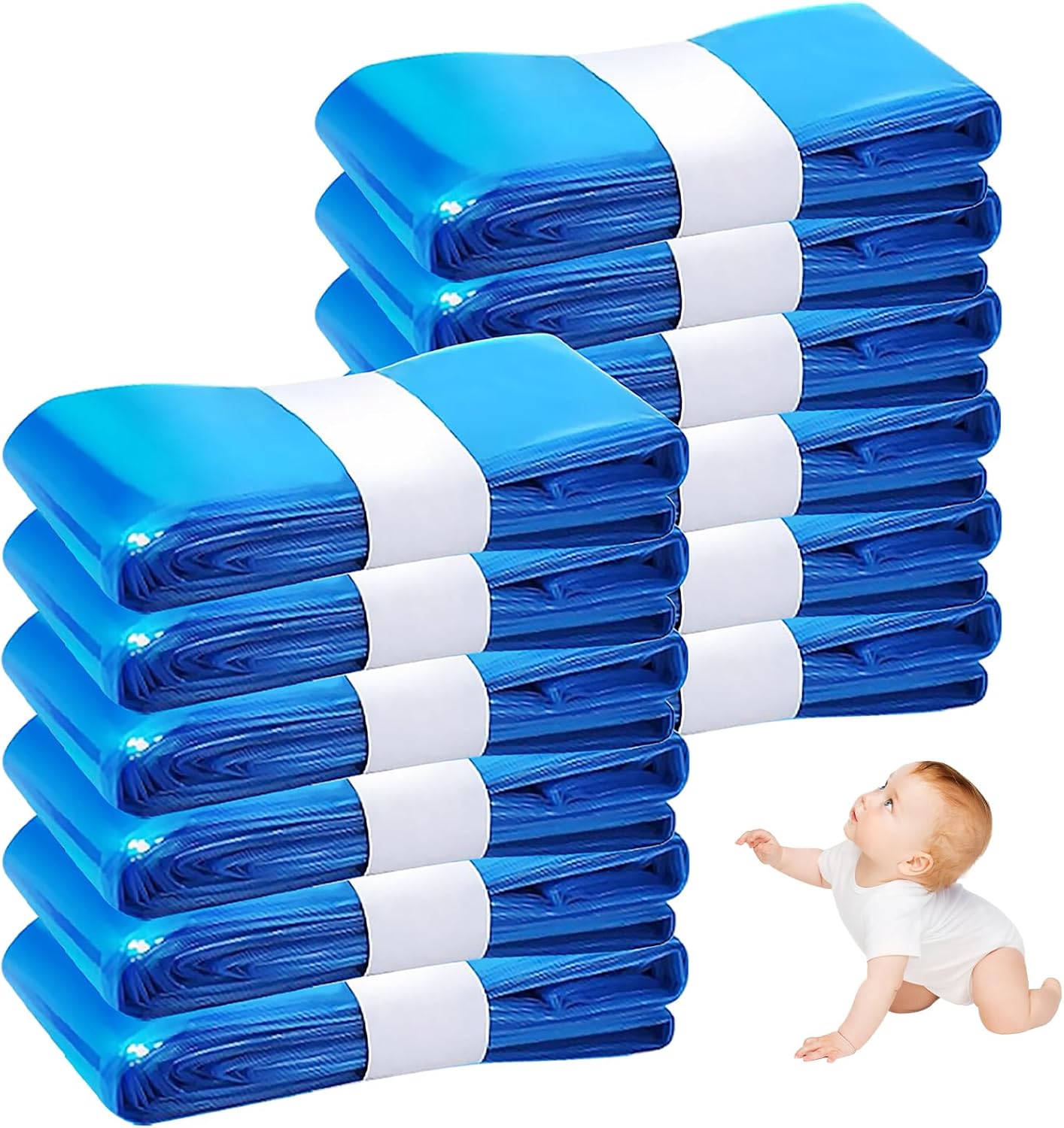 Detalle de vacvad 4.5m Nappy Bin Refills 12-pack