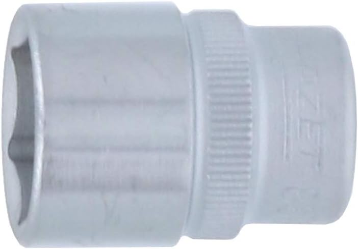Detalle de HAZET 880-16 六角ソケット 10 mm角ドライブ・二面幅16 mm、クロムメッキ