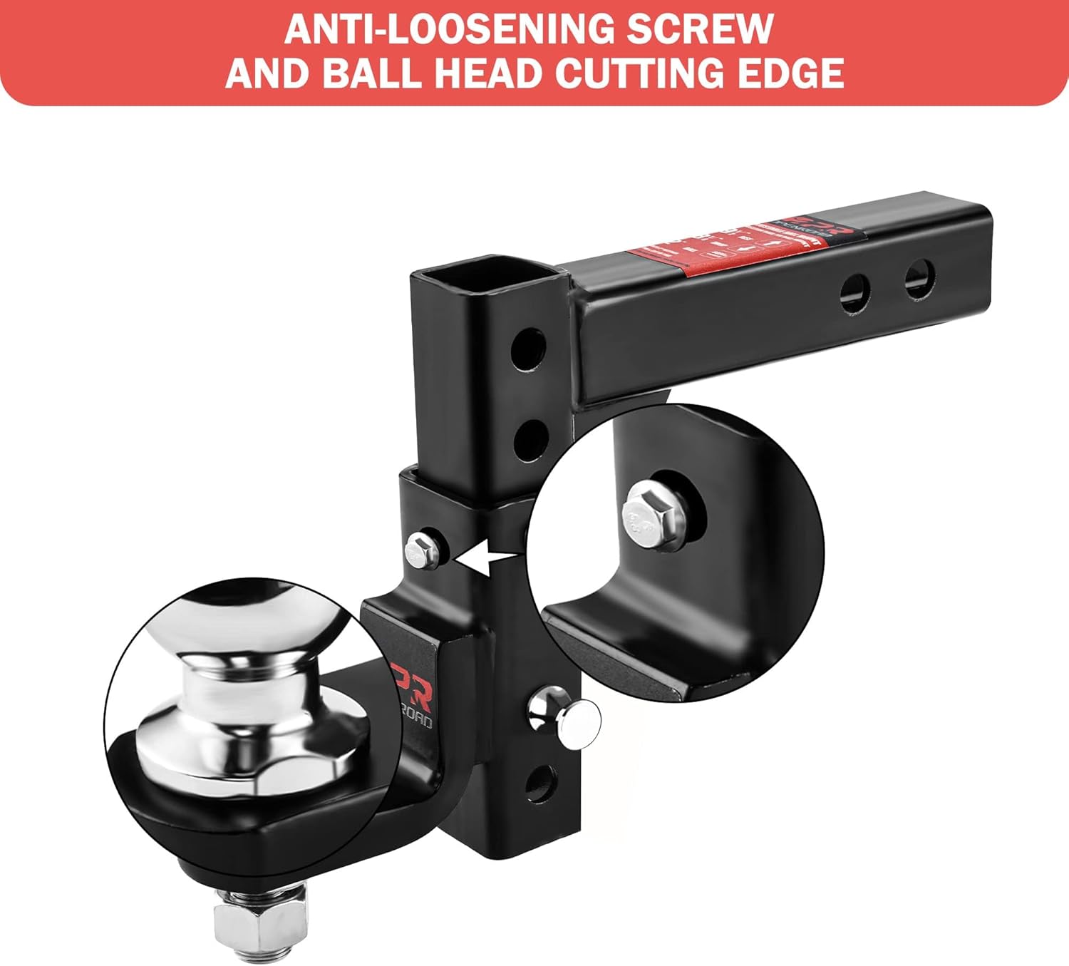 Thumbnail 3 de OPENROAD Adjustable Trailer Hitch 7500 lbs 🚚