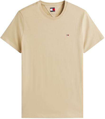 Thumbnail 3 de Tommy Jeans Camiseta de manga corta TJM Original Slim Fit en beige Silt (3XL)