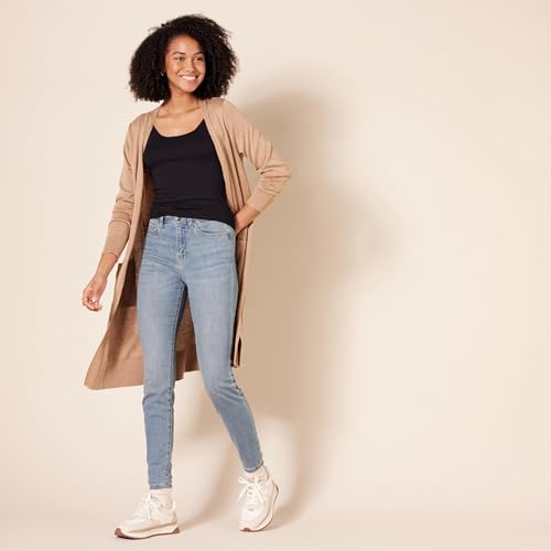 Thumbnail 5 de Amazon Essentials Débardeur Coupe Ajustée Femme, Lot de 2 - Blanc Rayures/Noir, S