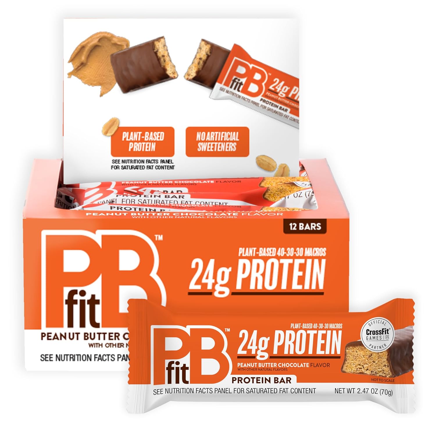 Detalle 2 de PBfit Protein Bars 22g Protein