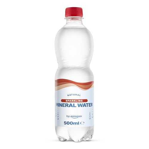 Detalle de Eau minĂ©rale gazeuse by Amazon, 6 x 500 ml đ«