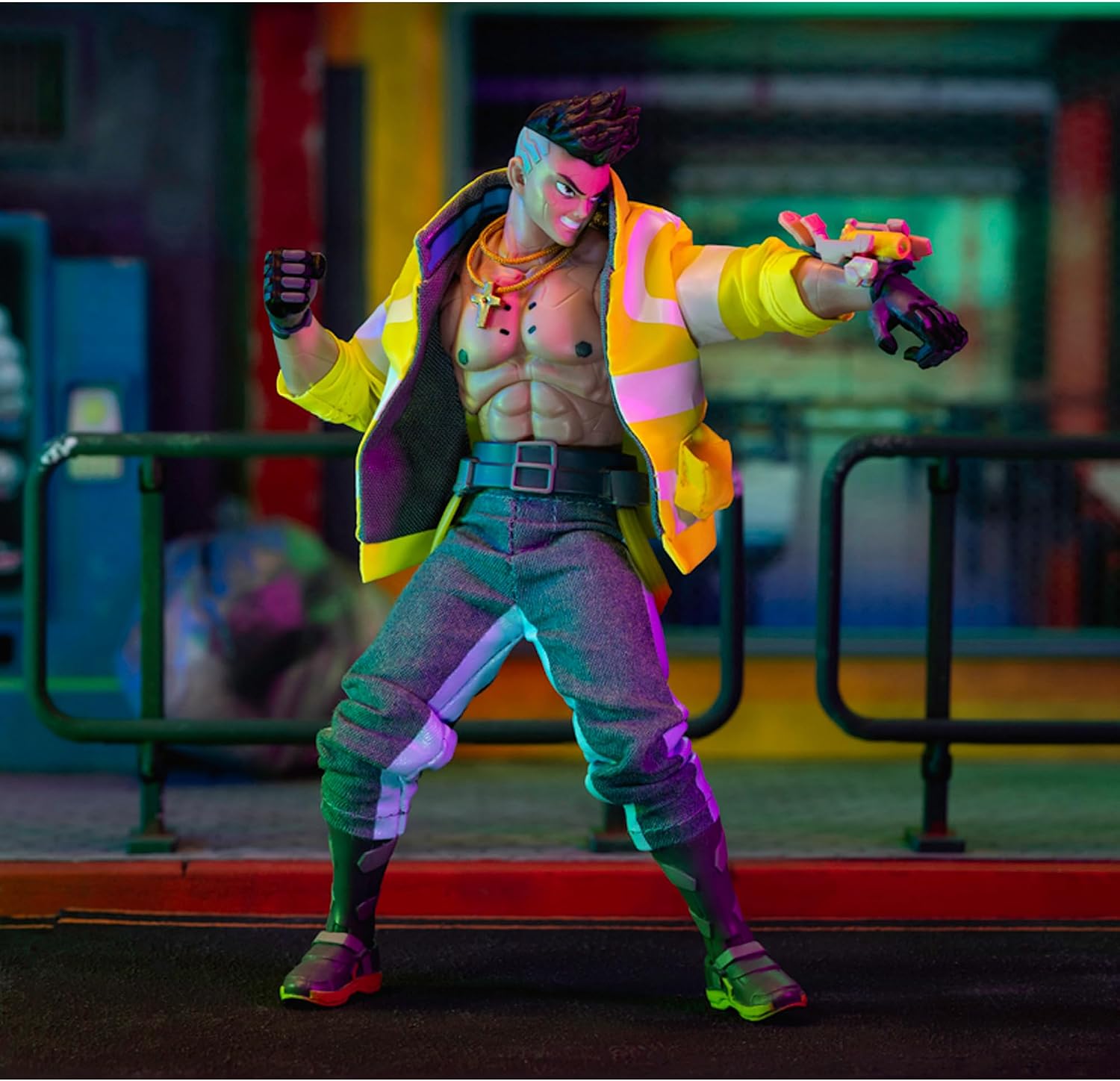 Thumbnail 5 de Jada Cyberpunk Edgerunners David 15 cm articulada