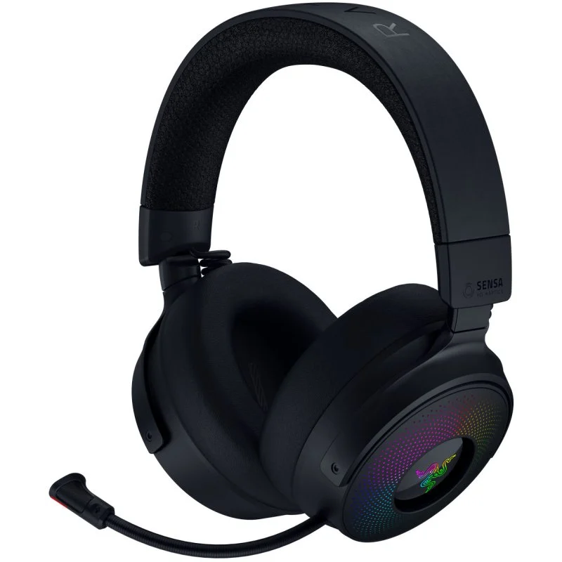 Detalle de Razer Kraken V4 Pro Auriculares Gaming RGB inalámbricos