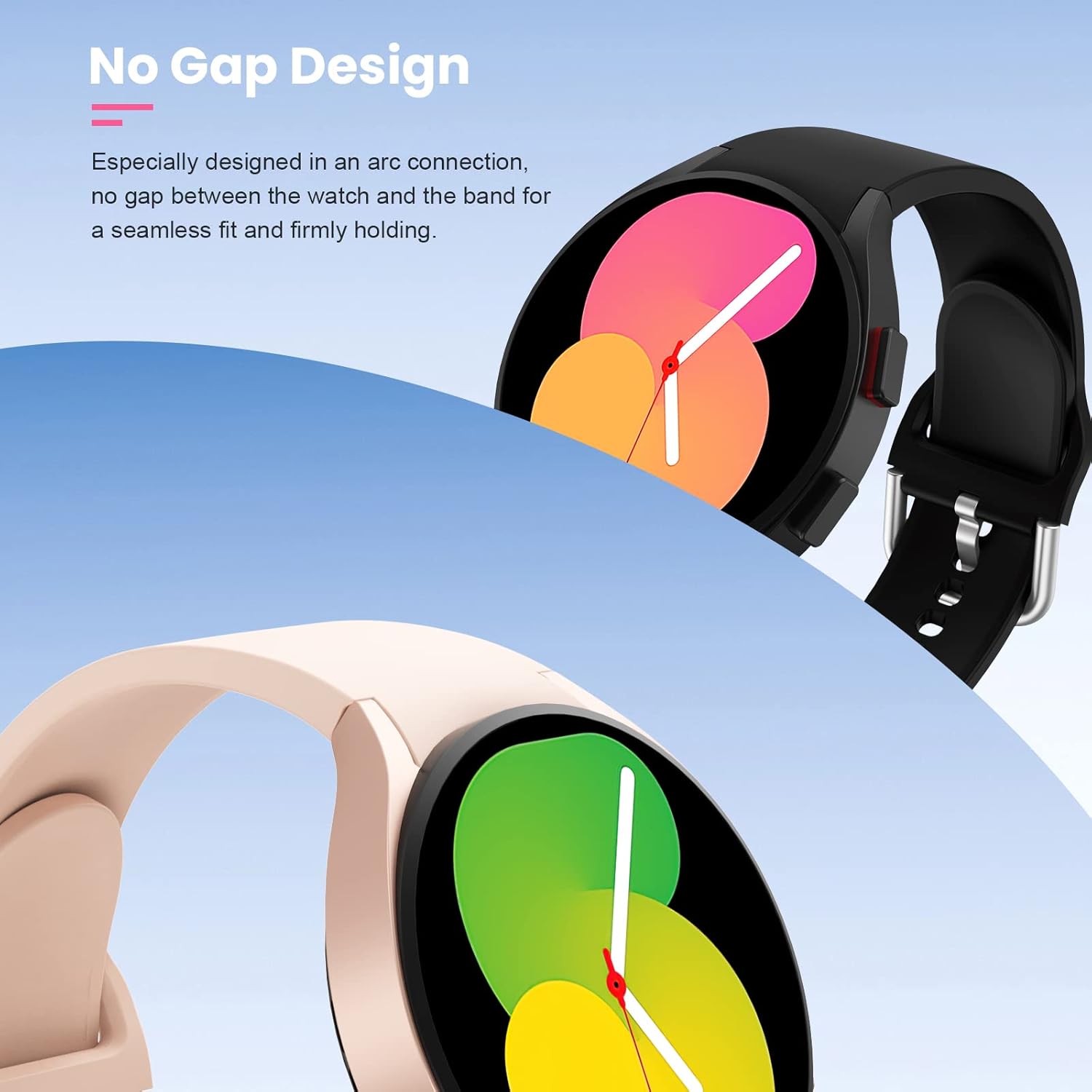 Thumbnail 3 de Higgs 6 Pack silicone straps for Galaxy Watch 40mm–46mm
