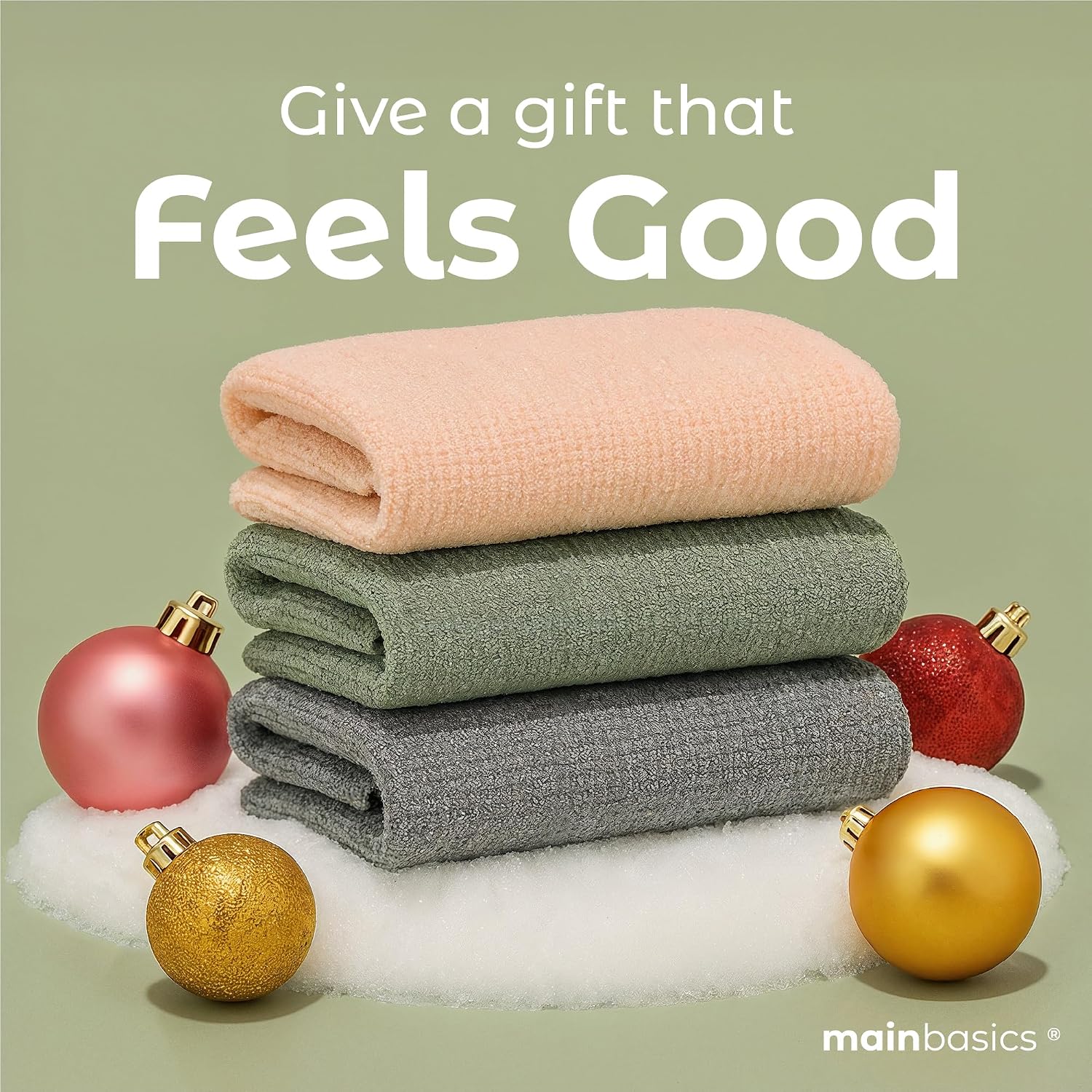 Detalle 2 de MainBasics Exfoliating Shower Towel 3-pack