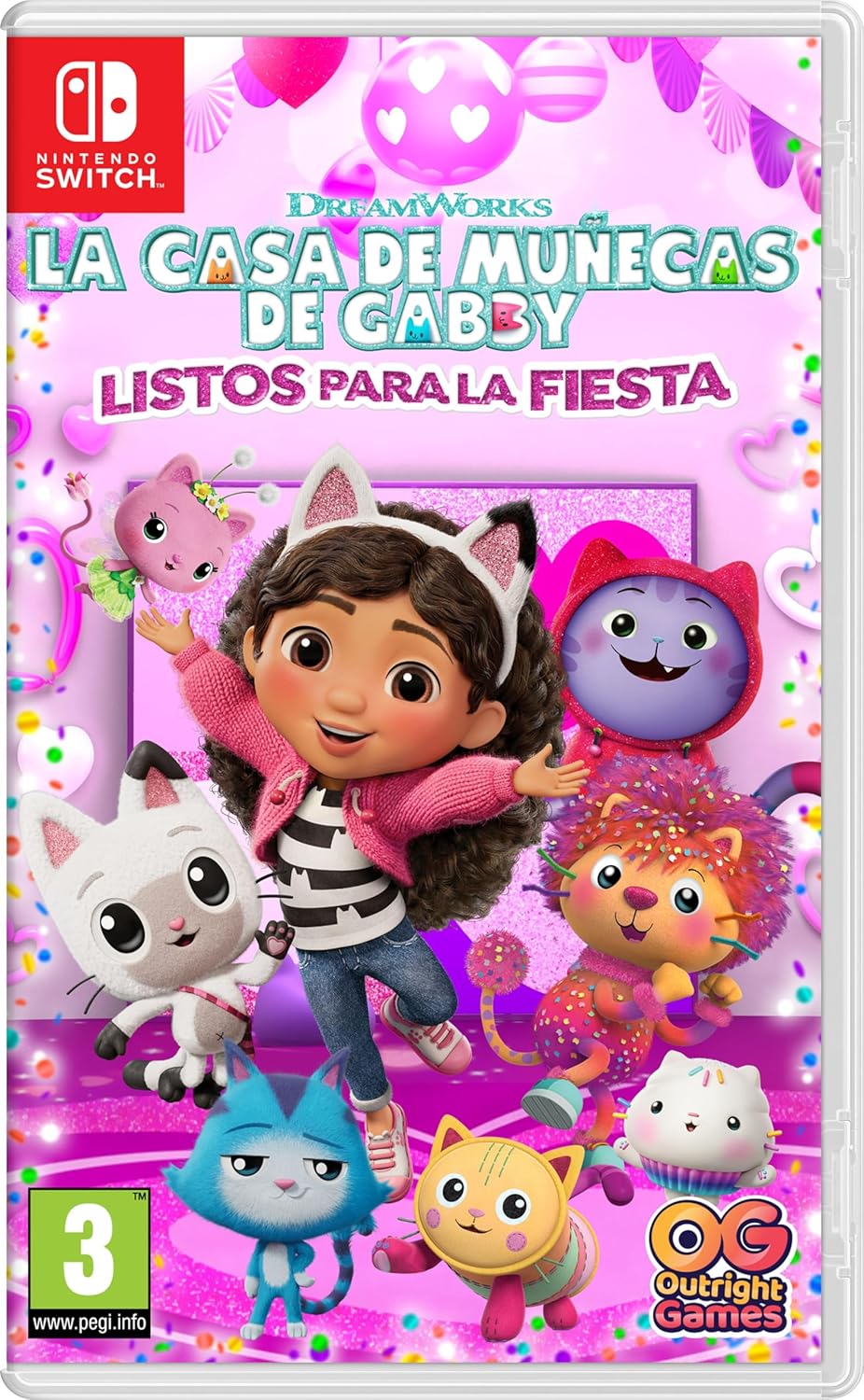Detalle de La casa de muñecas de Gabby: Listos para la fiesta - Switch