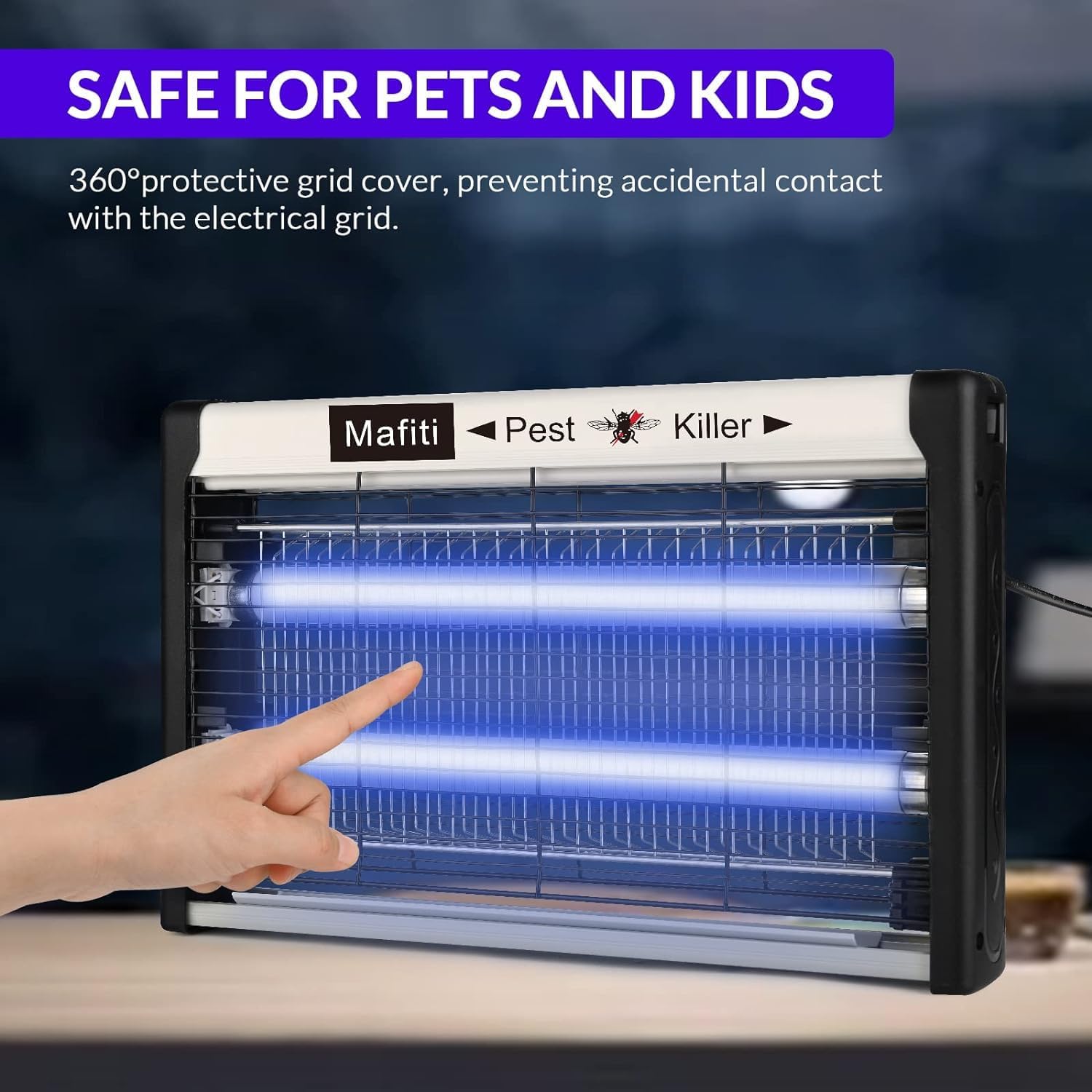 Detalle 2 de Mafiti Lampada Zanzare 20W 3200V