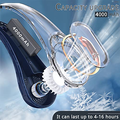 Thumbnail 4 de ASNUG Neck Fan – Bladeless, USB-Rechargeable Personal Fan with 4000mAh Battery