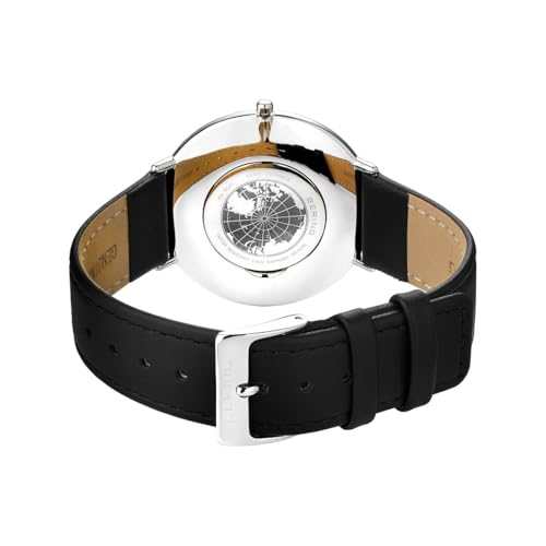 Thumbnail 5 de BERING 15739-404 Orologio unisex Ultra Slim da 39 mm in acciaio IP, vetro zaffiro e cinturino in pelle