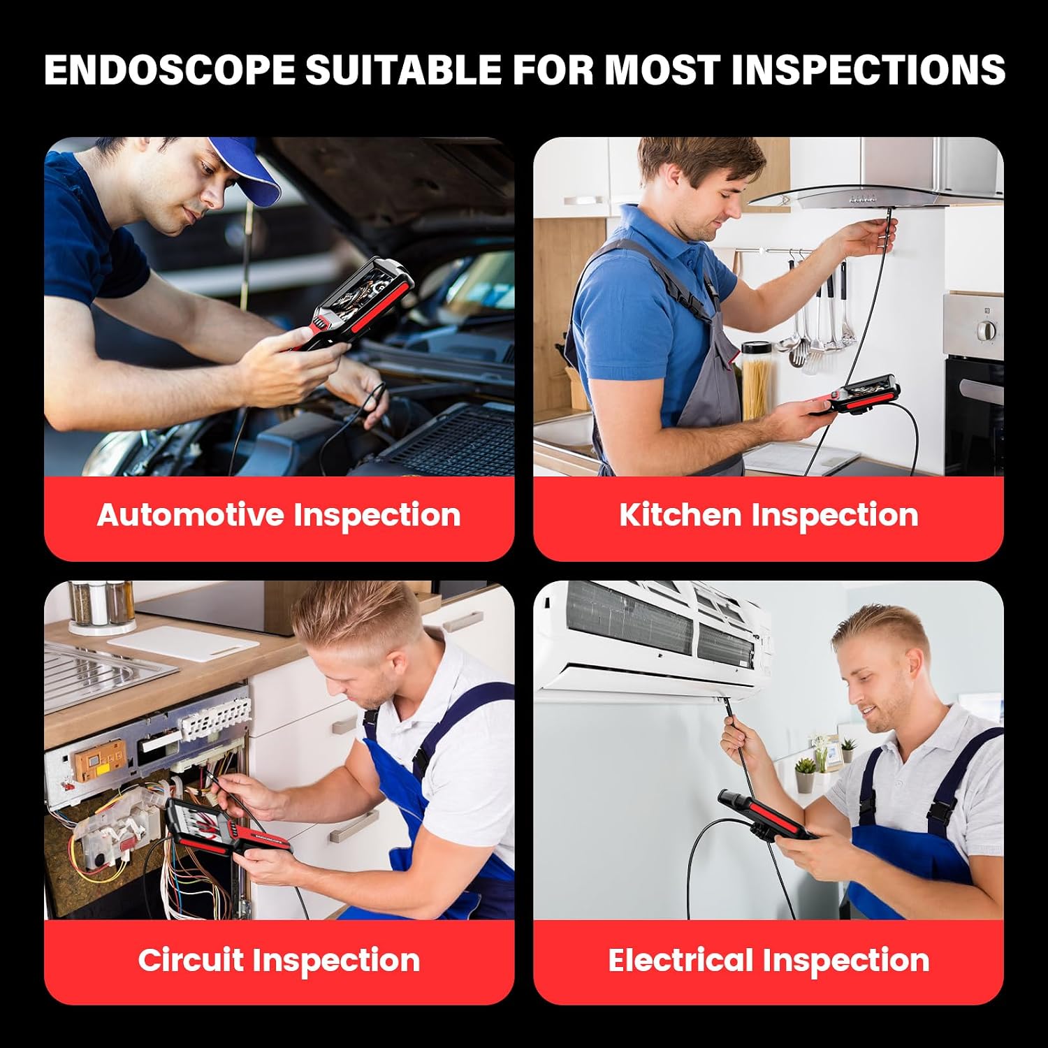 Thumbnail 6 de Endoscope Camera with 5-Inch HD Screen
