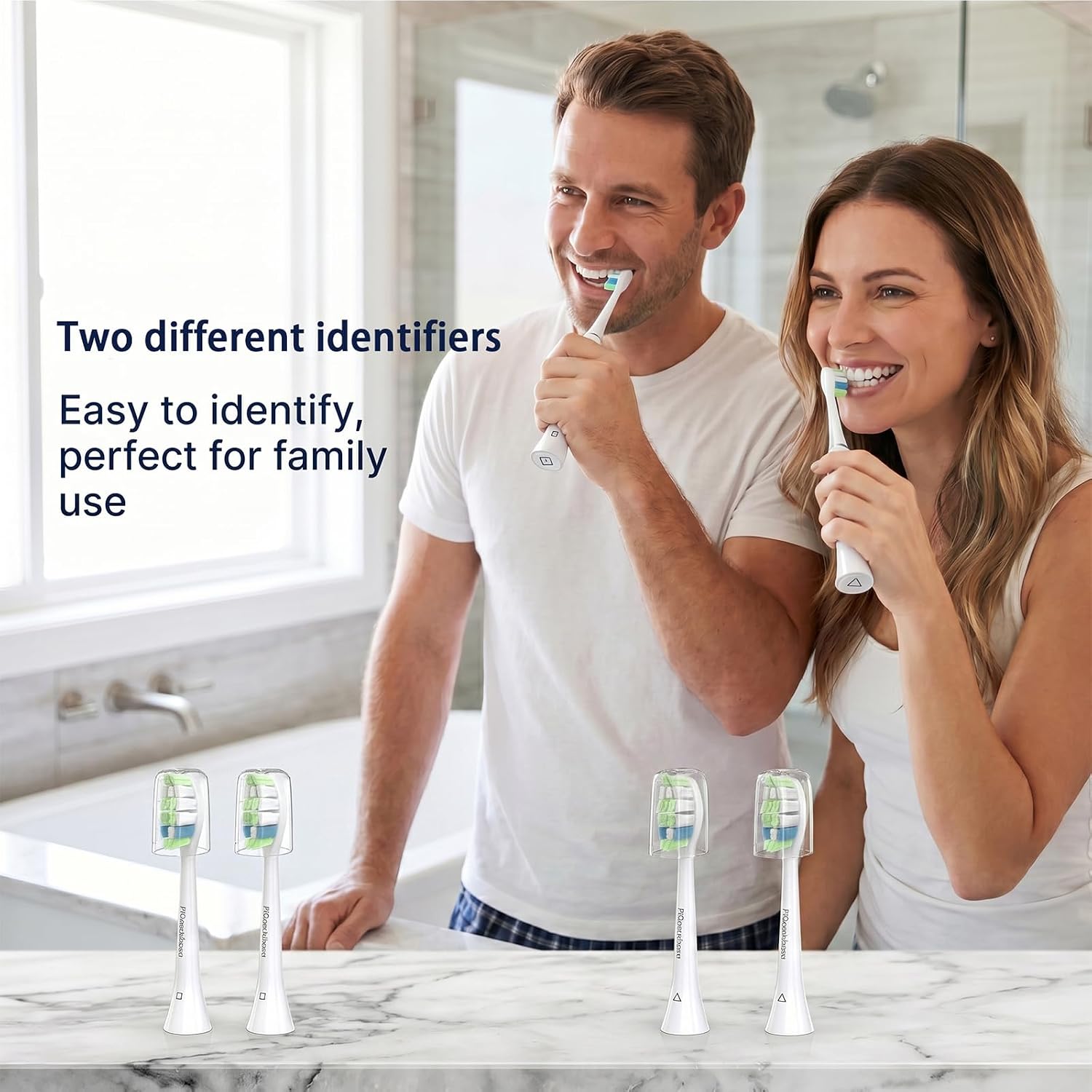 Thumbnail 6 de Pisonicleara Replacement Toothbrush Heads (10-pc) for Philips Sonicare – Medium Soft with Indicator Bristles