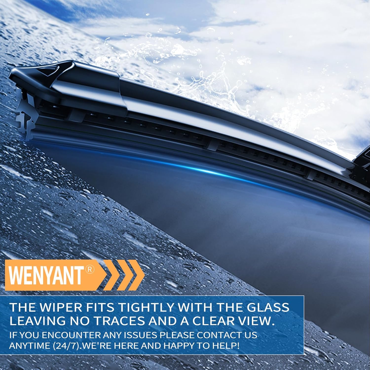 Thumbnail 1 de Wenyant 28" + 16" Wiper Blade Set for Nissan Altima & Maxima