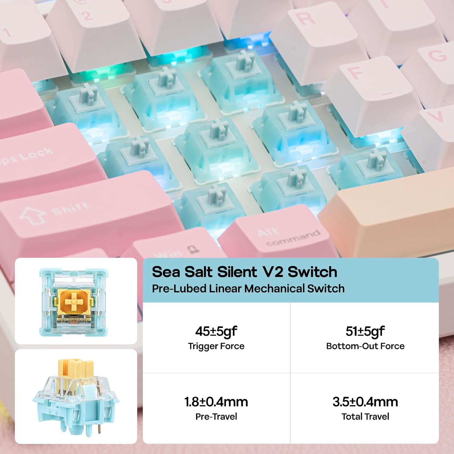 Thumbnail 5 de EPOMAKER TH108 PRO Full-Size Mechanical Keyboard with Screen & Knob