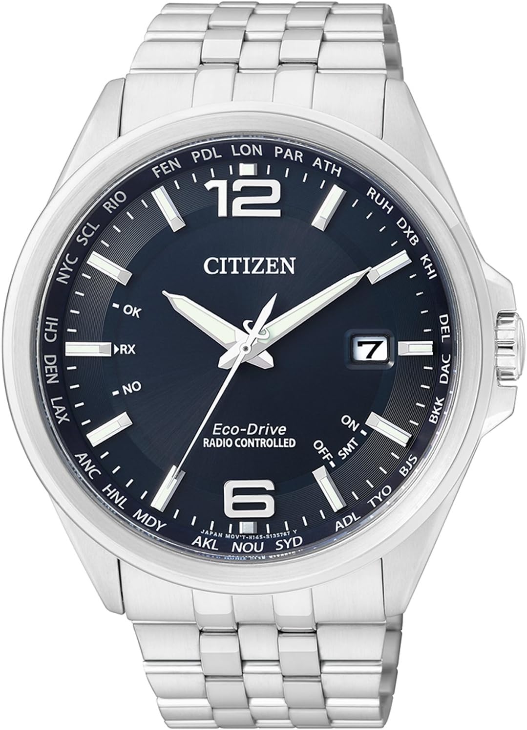 Detalle 2 de Citizen Herren Analog Eco-Drive 10 bar