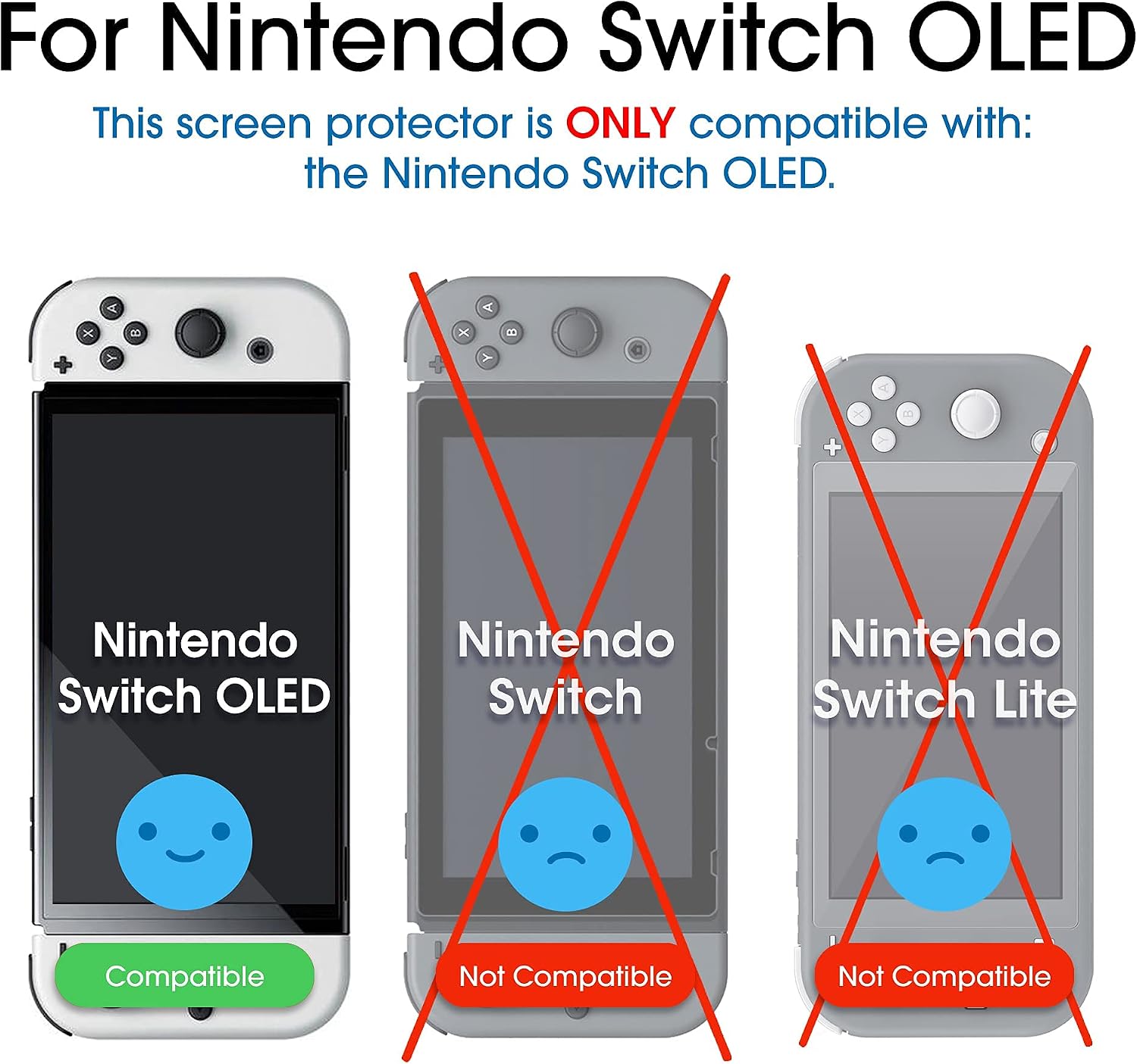 Thumbnail 3 de amFilm Protecteur écran Switch OLED 3 pièces