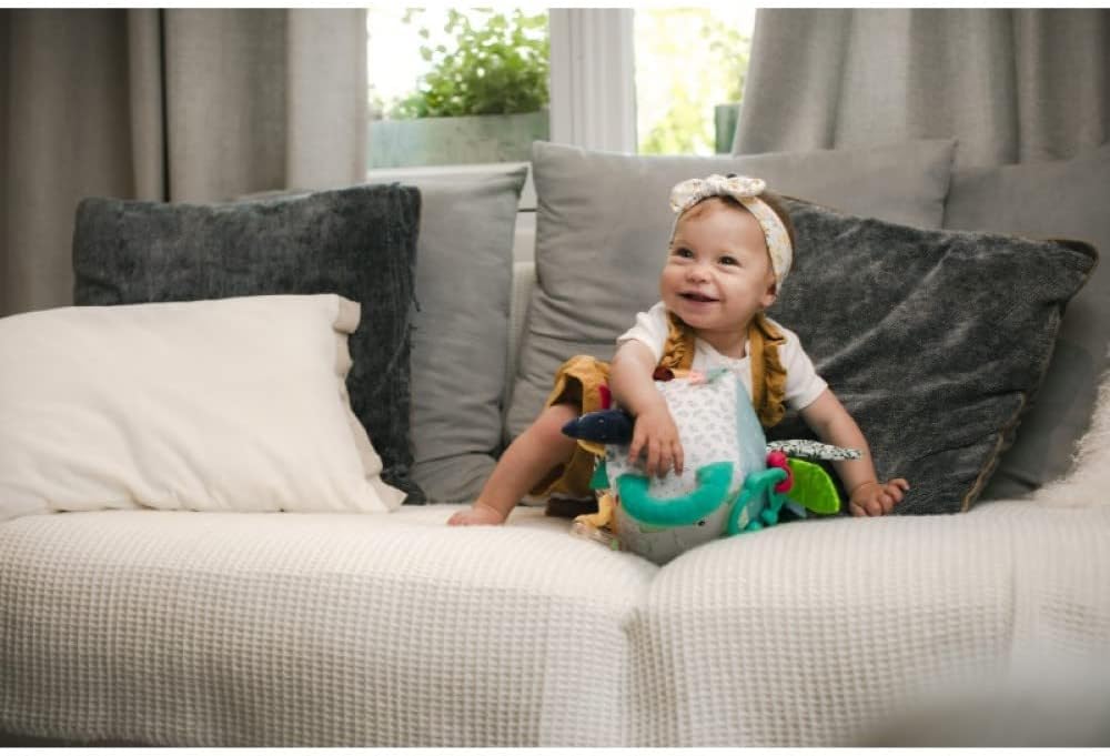 Thumbnail 1 de Sophie la Girafe Maxi Cube Sensoriel : un jeu d’éveil textile à accrocher à la poussette