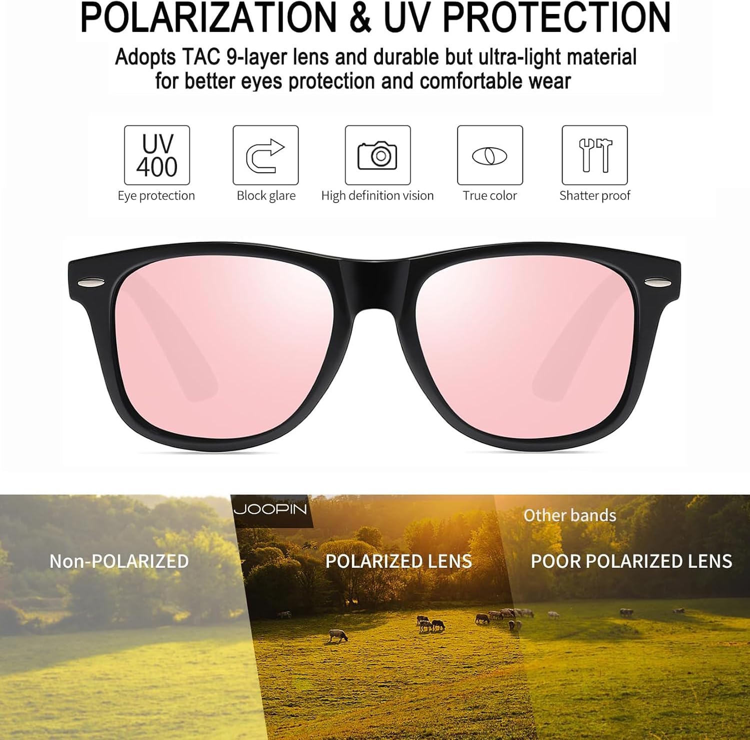 Thumbnail 4 de Joopin Occhiali da Sole Polarizzati UV400