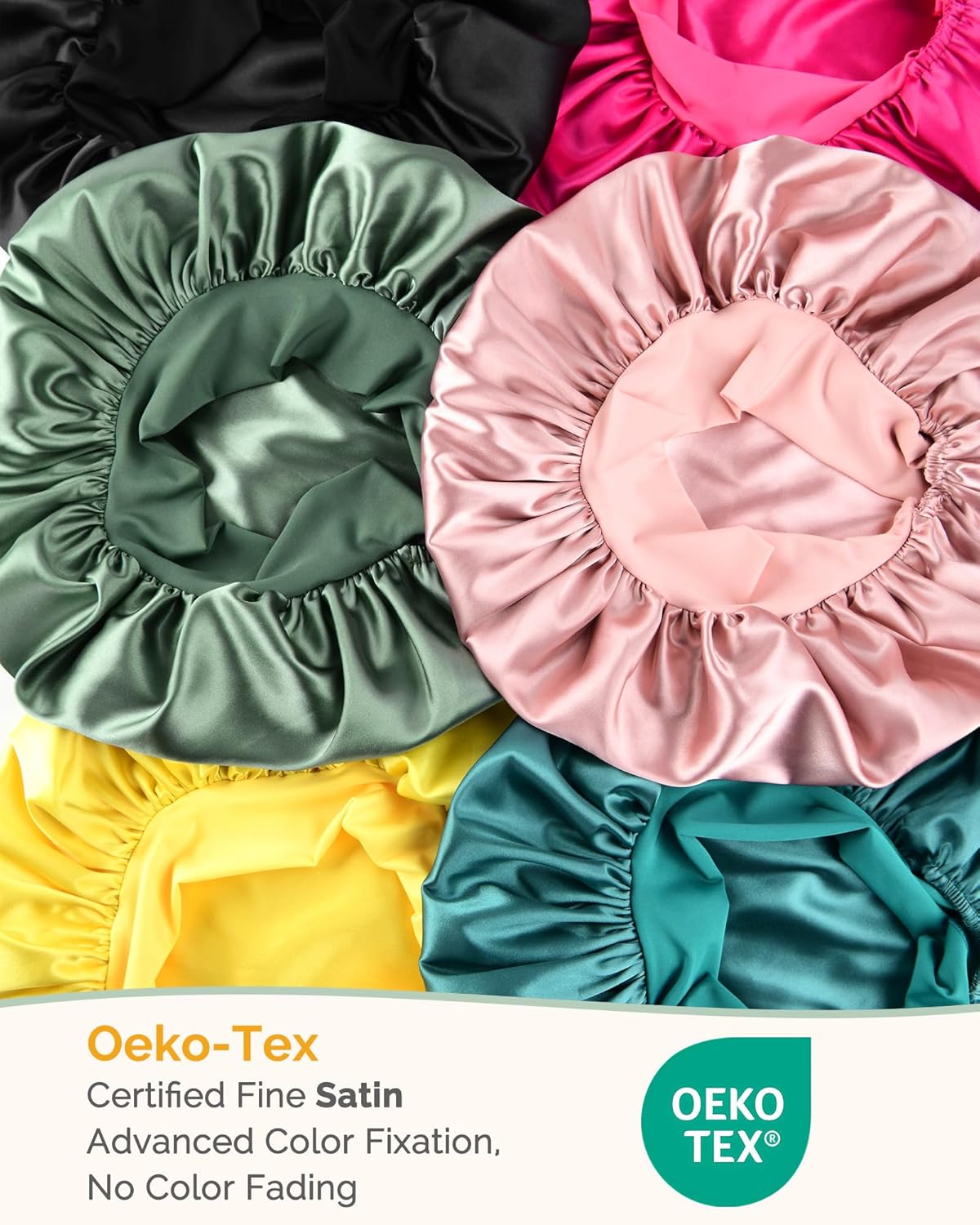 Thumbnail 5 de YANIBEST Adjustable Silk Bonnet 2-Layer