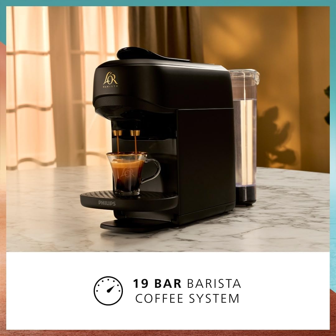Detalle 2 de Philips L’OR BARISTA Absolu Capsule Coffee Machine – LM9512/00