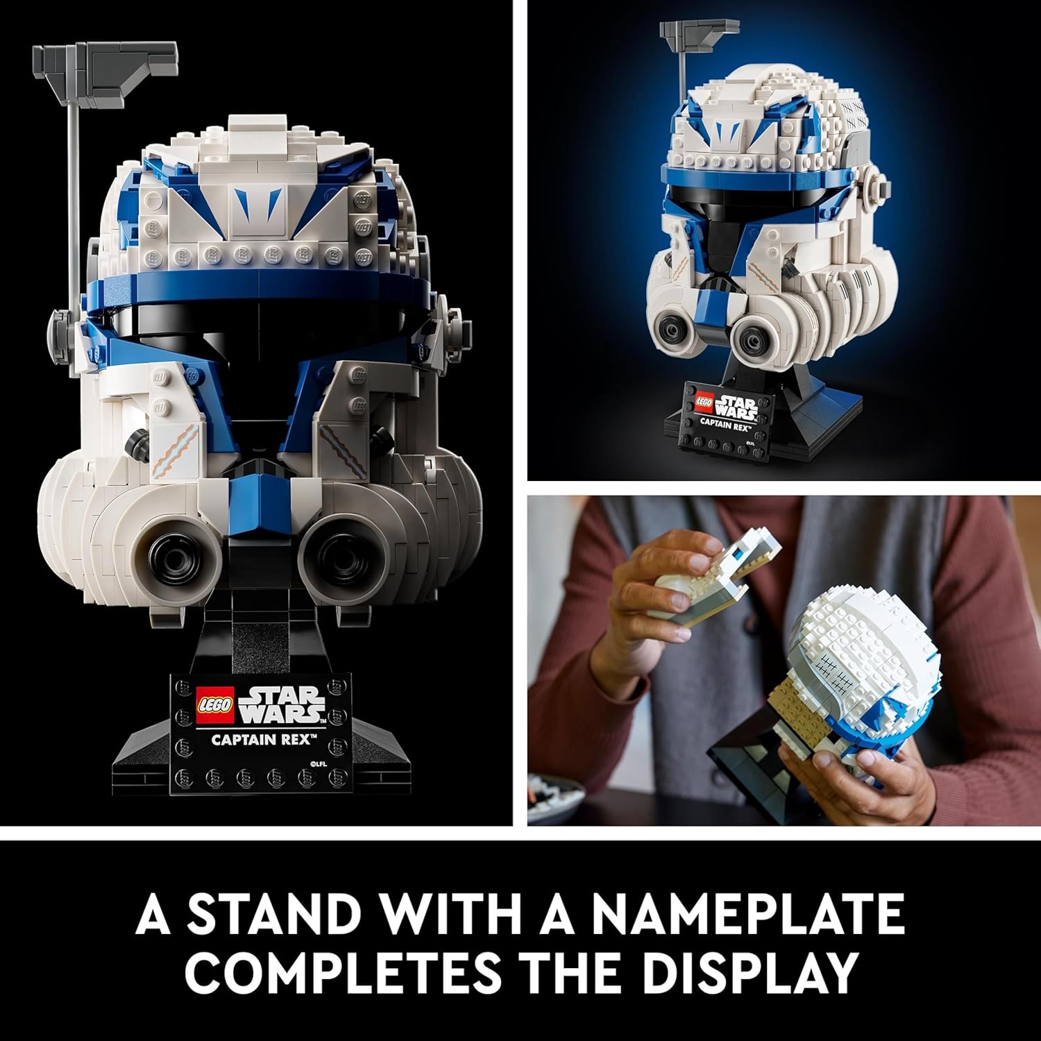 Thumbnail 3 de LEGO 75349 Captain Rex Helmet 854 pcs