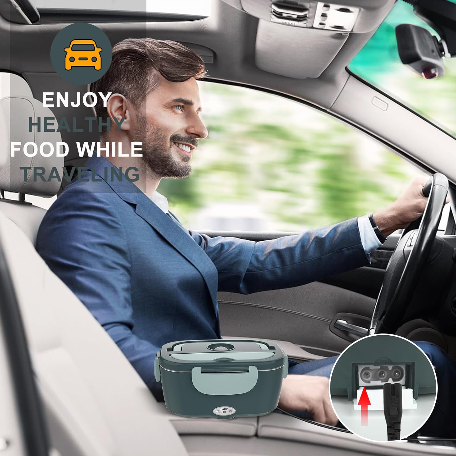 Thumbnail 5 de Monteka Electric Lunch Box Heater 80 W