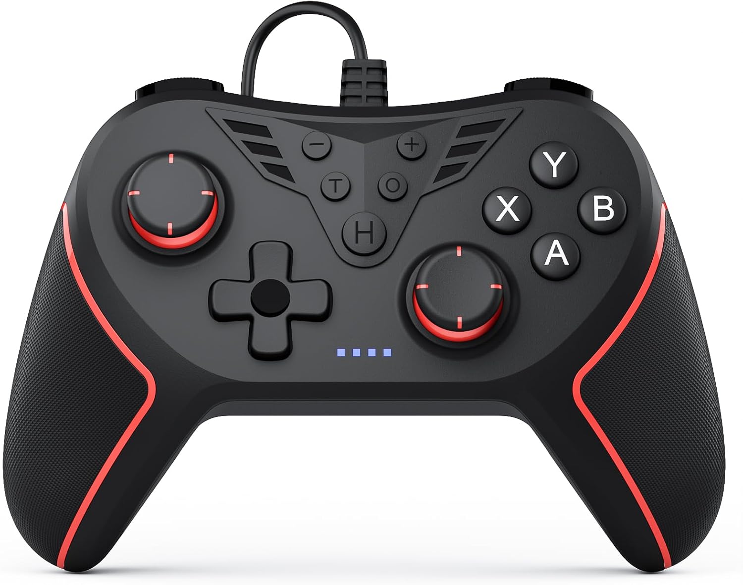 Detalle de PC wired controller for gaming, 79-inch cord