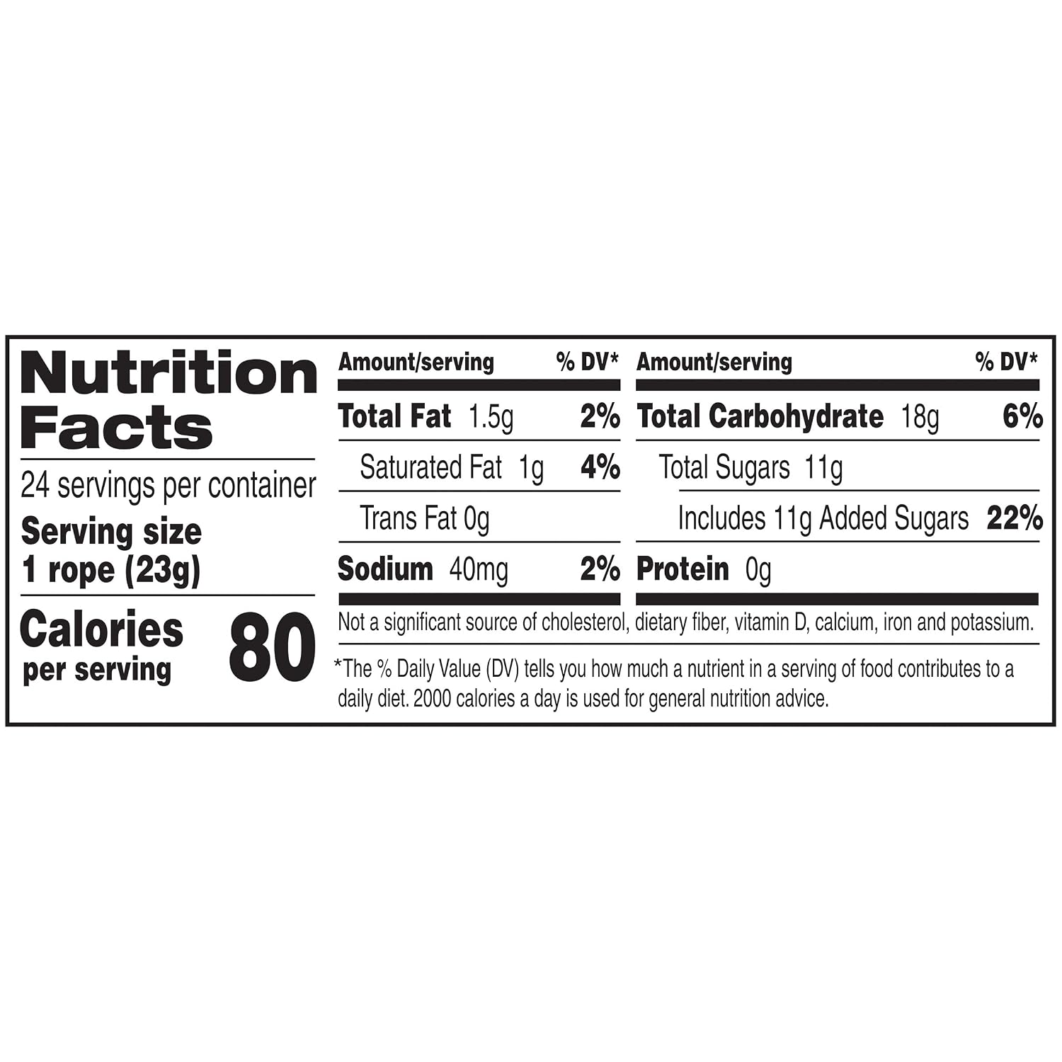Thumbnail 1 de Laffy Taffy 10041 Banana Rope Candy, Individually Wrapped, 24 Count