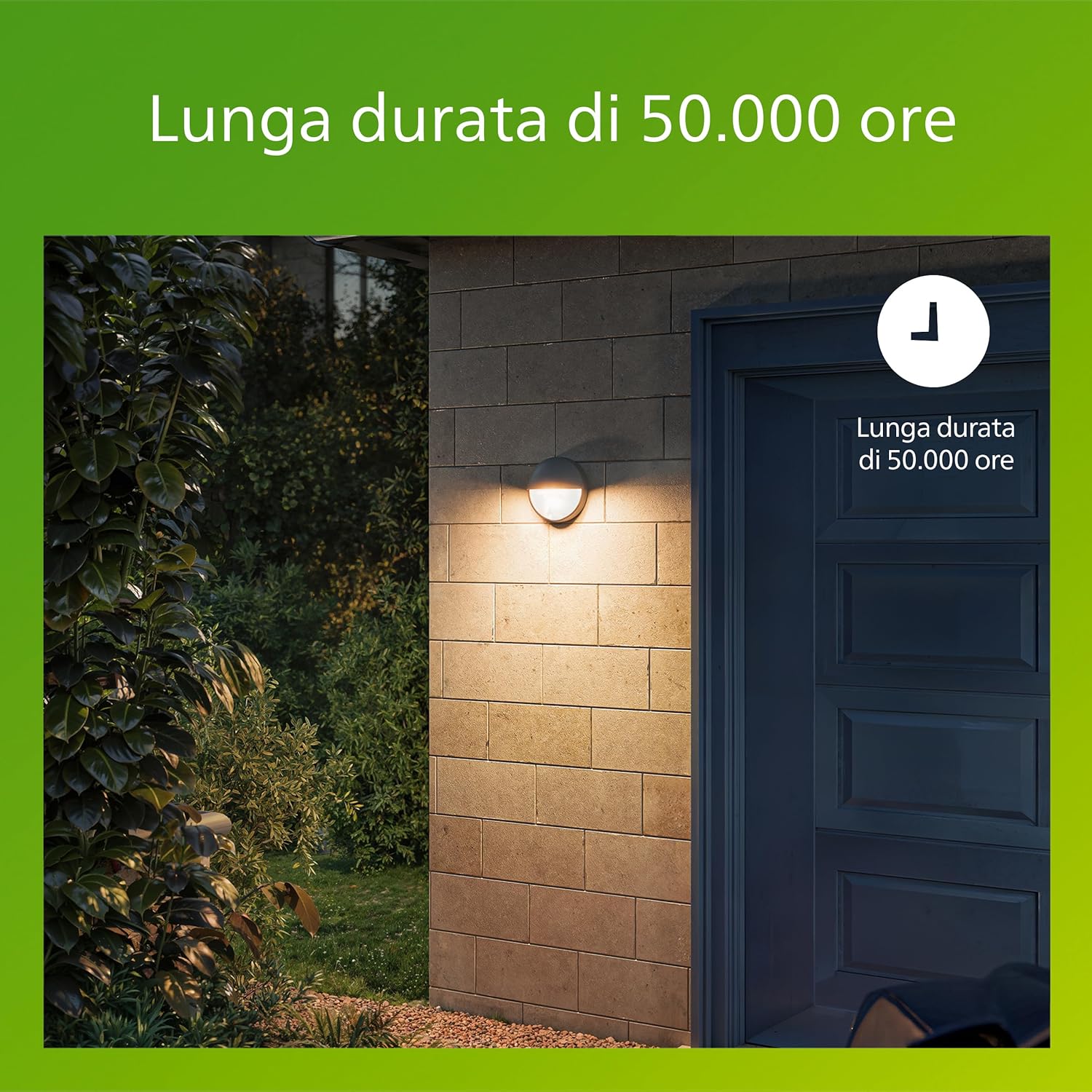 Thumbnail 3 de Philips Capricorn Ultra-Efficient applique da esterno con sensore di movimento, 800 lm, 2700 K, IP44 grigio antracite