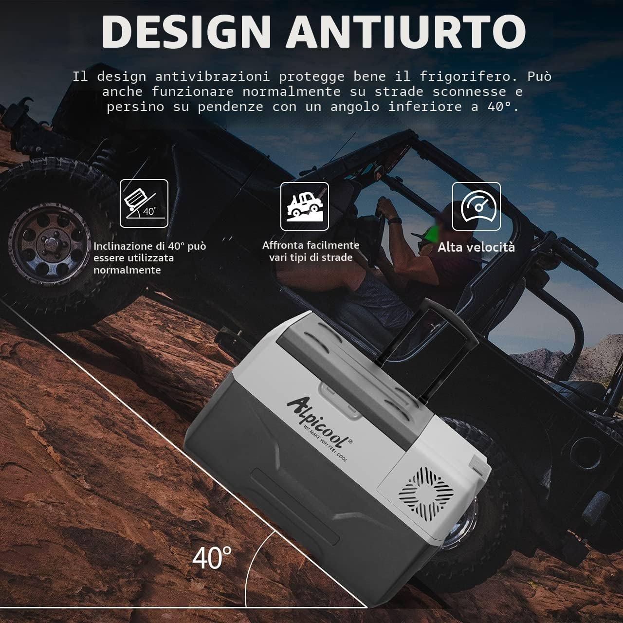 Thumbnail 4 de Alpicool CX30: Frigorifero portatile da 30 L per auto, viaggio e campeggio