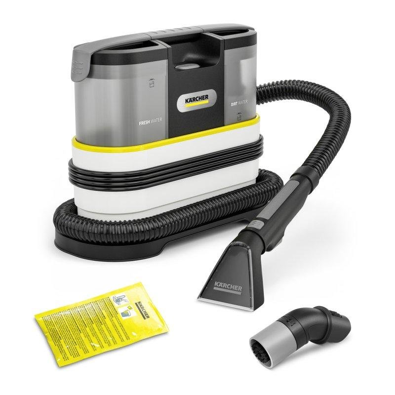 Detalle de Aspiradora de Tapicerías Karcher SE 2 Spot Care 450W Blanco con Accesorios