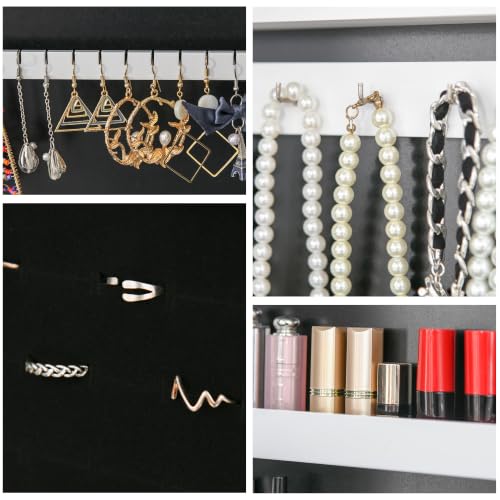 Thumbnail 6 de HOMCOM armoire à bijoux 136 cm